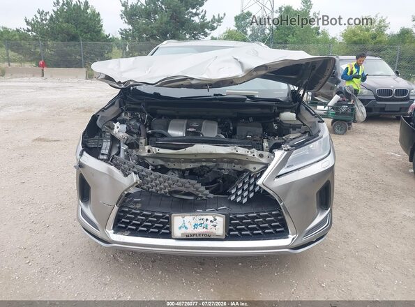 2T2HZMDA5NC367326 2022 LEXUS RX 350 Gray Вид щитка приладів