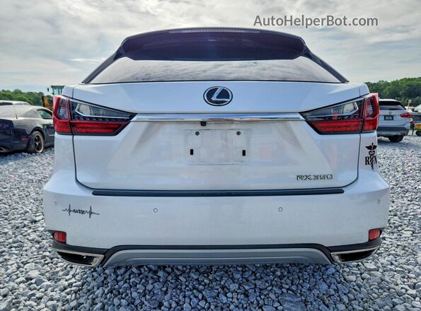 2T2HZMDA6LC240355 2020 LEXUS RX White Widok z tyłu