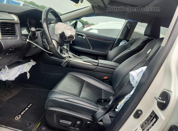 2T2HZMDA6LC240355 2020 LEXUS RX White Widok wnętrza z przodu
