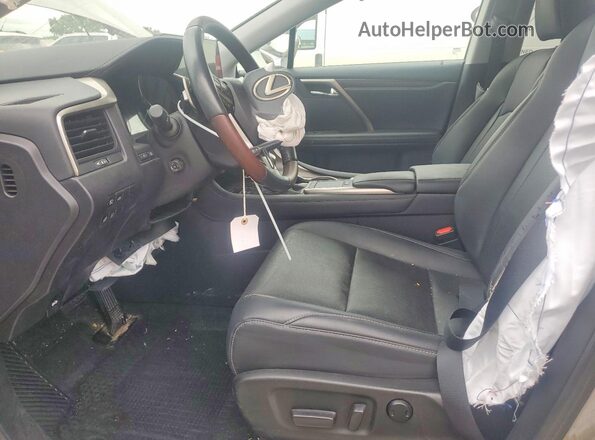 2T2HZMDA6LC241795 2020 LEXUS RX Серебряный Вид салона спереди