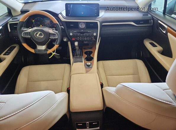 2T2HZMDA6MC277701 2021 LEXUS RX Black Առջևի վահանակի տեսք