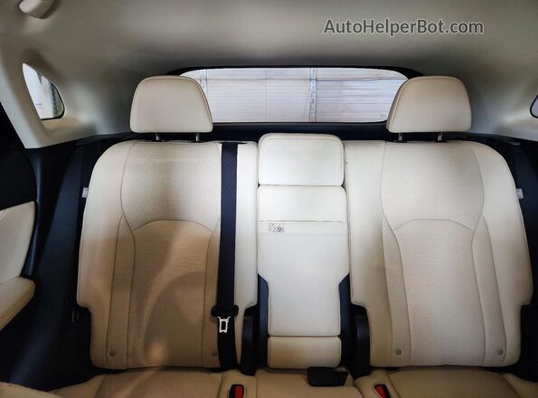 2T2HZMDA6MC277701 2021 LEXUS RX Black Հետևի նստատեղերի տեսք