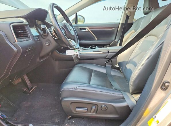 2T2HZMDA7MC258803 2021 LEXUS RX Silver Widok wnętrza z przodu