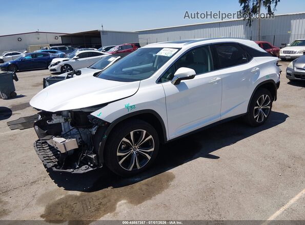 2T2HZMDA7NC309119 2022 LEXUS RX 350 White წინა მარცხენა ხედი სამი მეოთხედიდან