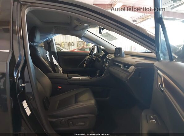 2T2HZMDA7NC340581 2022 LEXUS RX 350 Black Вид салону спереду
