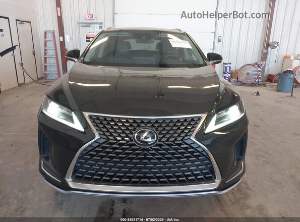 2T2HZMDA7NC340581 2022 LEXUS RX 350 Black Вид щитка приладів