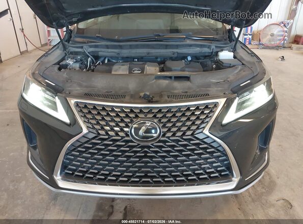 2T2HZMDA7NC340581 2022 LEXUS RX 350 Black Вид ззаду