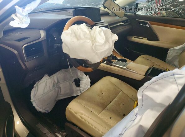2T2HZMDA8LC213495 2020 LEXUS RX Silver Առջևի վահանակի տեսք