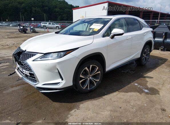 2T2HZMDA8LC227333 2020 LEXUS RX 350 Белый Передняя левая четверть