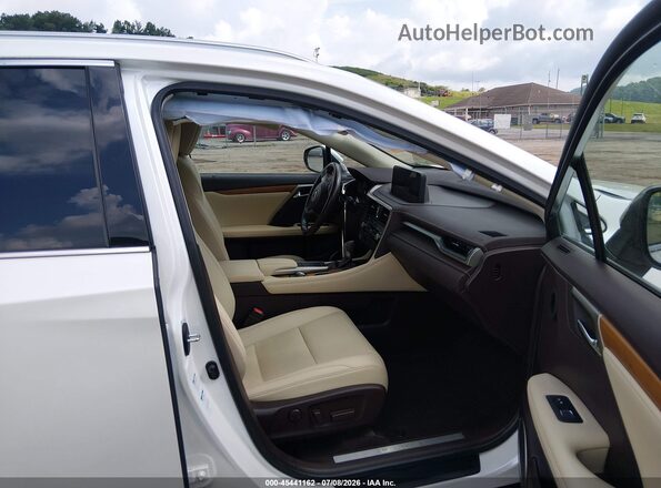2T2HZMDA8LC227333 2020 LEXUS RX 350 Белый Вид салона спереди