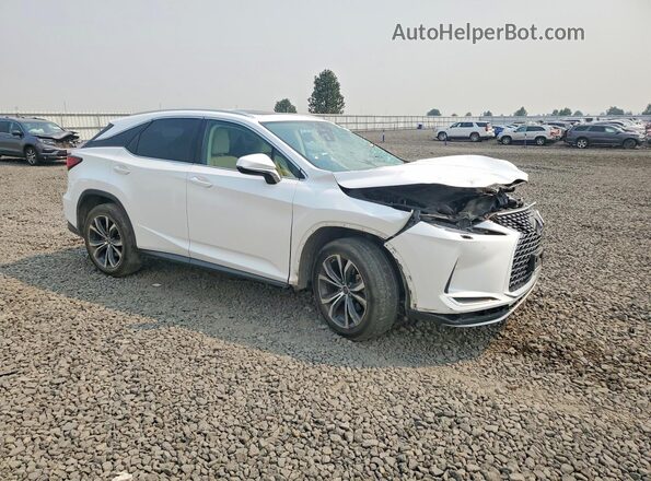 2T2HZMDA8LC227350 2020 LEXUS RX White Delantero derecho