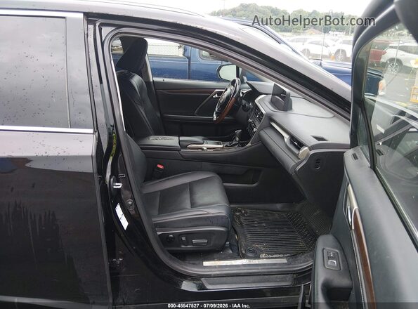 2T2HZMDA8LC242463 2020 LEXUS RX 350 Черный Вид салона спереди