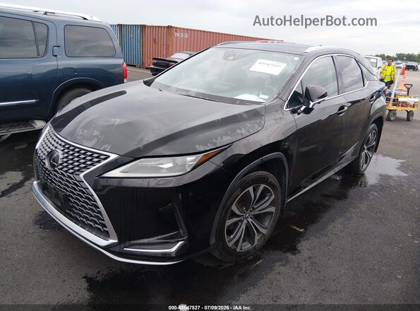2T2HZMDA8LC242463 2020 LEXUS RX 350 Черный Передняя левая четверть