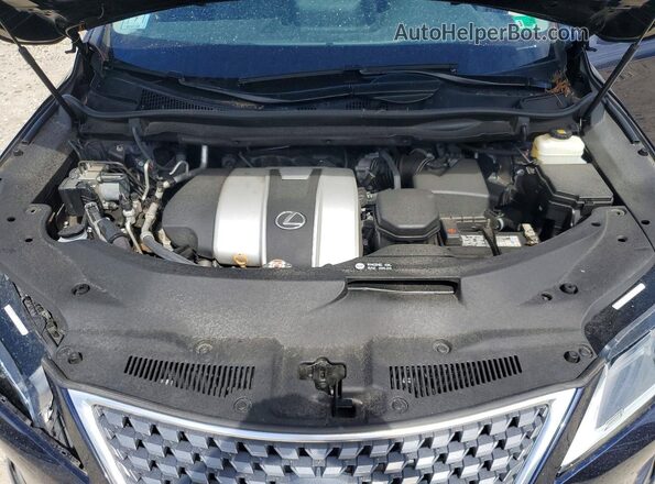 2T2HZMDA8NC325927 2022 LEXUS RX Blue Vista del compartimento del motor
