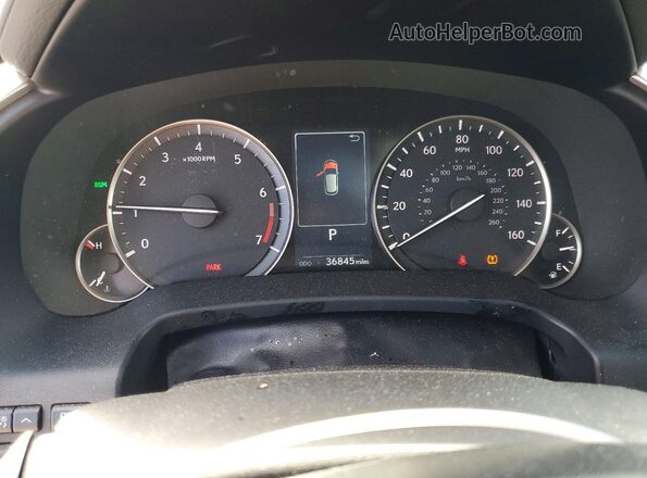 2T2HZMDA8NC325927 2022 LEXUS RX Blue Vista del cuadro de instrumentos