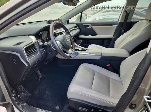 2T2HZMDA8NC360516 2022 LEXUS RX Gray წინა სალონის ხედი