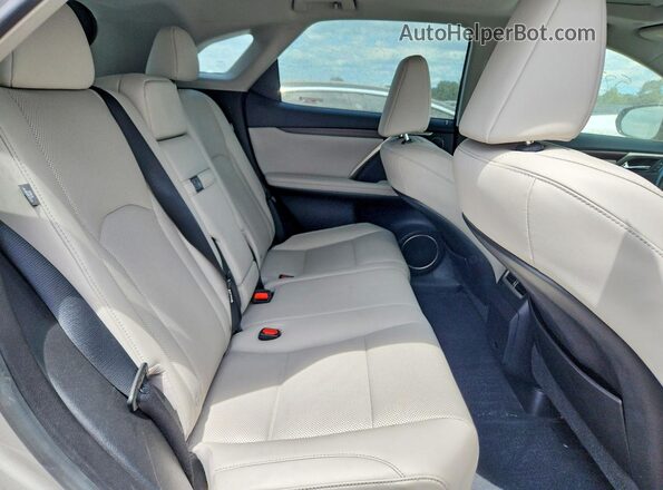 2T2HZMDA8NC360516 2022 LEXUS RX Gray უკანა სავარძლების ხედი