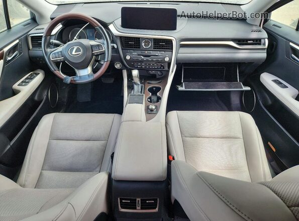 2T2HZMDA8NC360516 2022 LEXUS RX Gray წინა პანელის ხედი