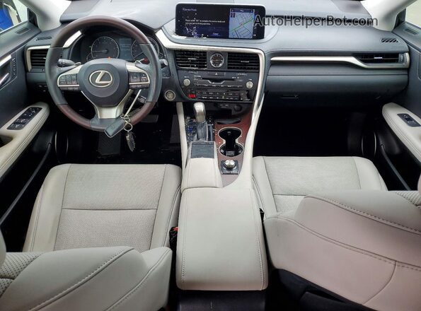 2T2HZMDA9LC237501 2020 LEXUS RX Бежевый Вид панели приборов