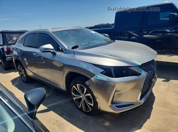 2T2HZMDA9LC237501 2020 LEXUS RX Бежевый Передняя правая четверть