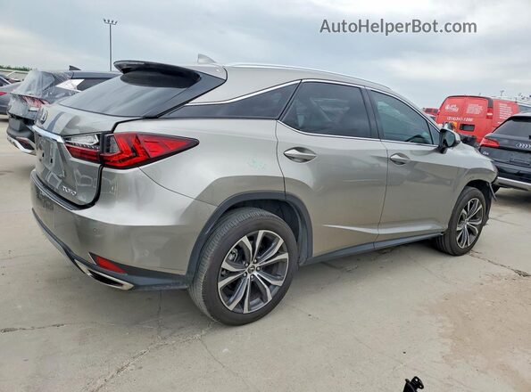 2T2HZMDA9LC237501 2020 LEXUS RX Бежевый Задняя правая четверть