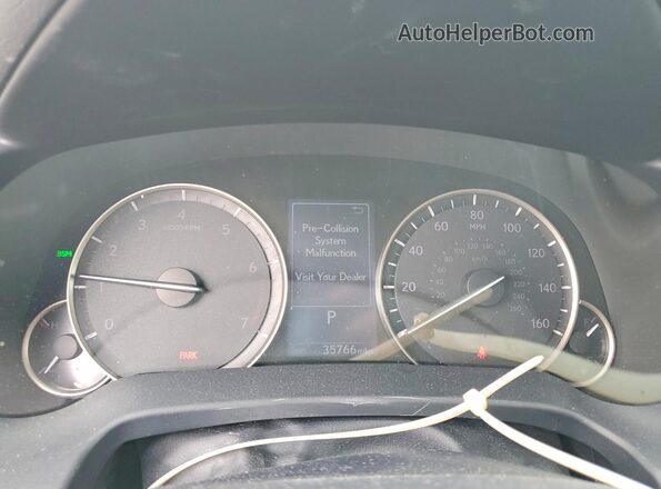 2T2HZMDA9LC237501 2020 LEXUS RX Бежевый Вид щитка приборов
