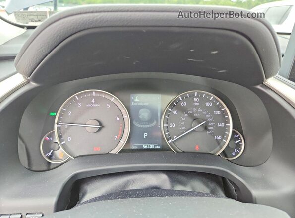 2T2HZMDA9LC248384 2020 LEXUS RX Blue Սարքավորումների վահանակի տեսք