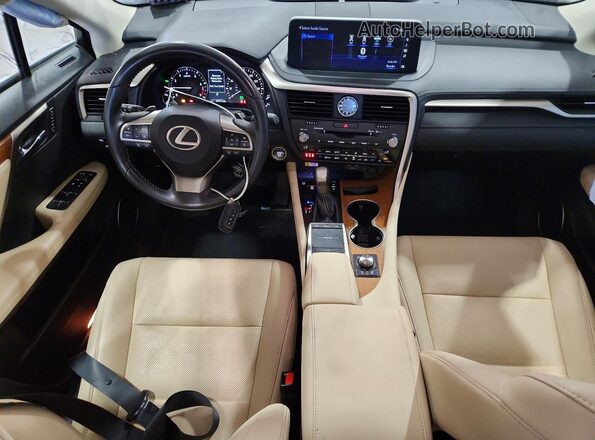 2T2HZMDA9NC353347 2022 LEXUS RX Black Dashboard view