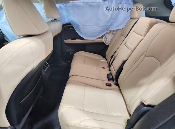 2T2HZMDA9NC353347 2022 LEXUS RX Black Rear interior view