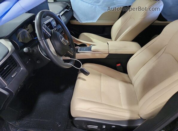 2T2HZMDA9NC353347 2022 LEXUS RX Black Front interior view
