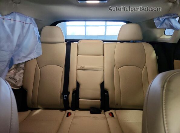 2T2HZMDA9NC353347 2022 LEXUS RX Black Rear seats view
