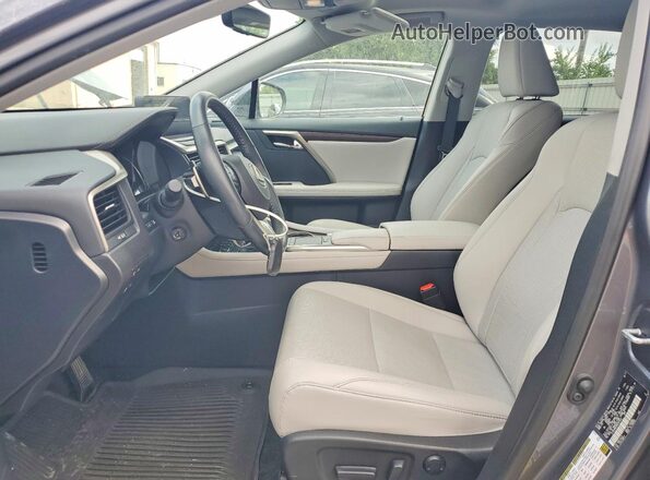 2T2HZMDAXMC301532 2021 LEXUS RX Gray წინა სალონის ხედი