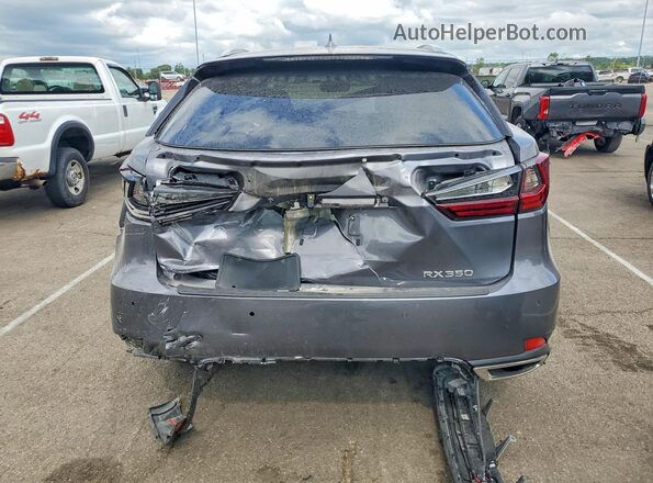 2T2HZMDAXMC301532 2021 LEXUS RX Gray უკანა ხედი