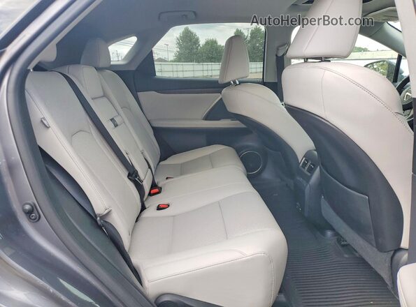 2T2HZMDAXMC301532 2021 LEXUS RX Gray უკანა სალონის ხედი