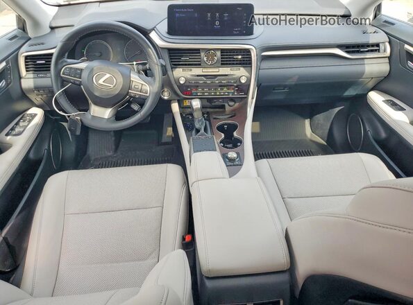 2T2HZMDAXMC301532 2021 LEXUS RX Gray წინა პანელის ხედი