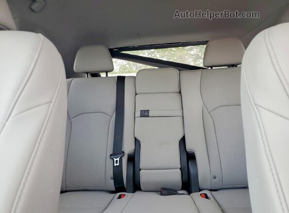 2T2HZMDAXMC301532 2021 LEXUS RX Gray უკანა სავარძლების ხედი
