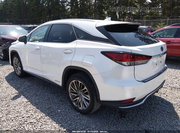 2T2JGMDA1NC093517 2022 LEXUS RX 450H Белый Задняя левая четверть