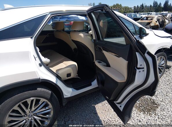 2T2JGMDA1NC093517 2022 LEXUS RX 450H Белый Вид наклейки с VIN-кодом