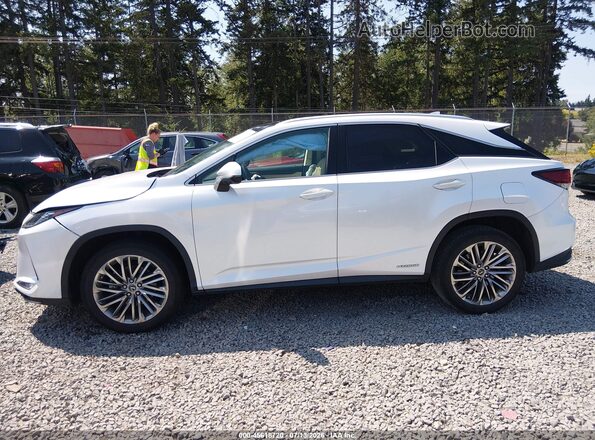 2T2JGMDA1NC093517 2022 LEXUS RX 450H Белый 