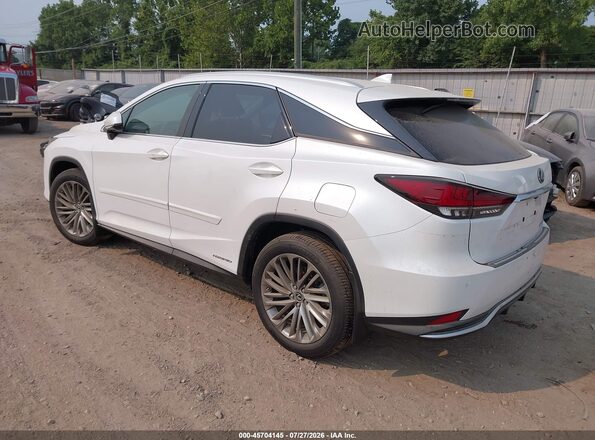 2T2JGMDA2MC070875 2021 LEXUS RX 450H White Rear left