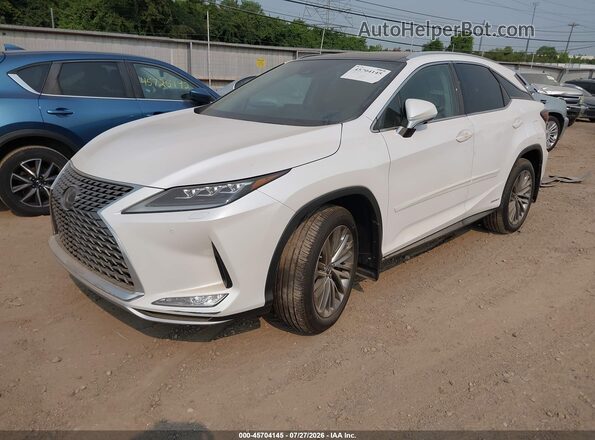 2T2JGMDA2MC070875 2021 LEXUS RX 450H White Front left
