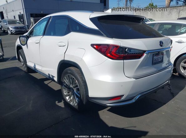 2T2JGMDA4LC045457 2020 LEXUS RX 450H White Հետևի ձախ