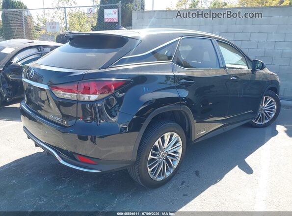 2T2JGMDA4LC051095 2020 LEXUS RX 450H Black უკანა მარჯვენა