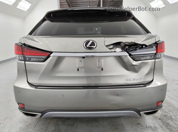 2T2JZMAA8NC260177 2022 LEXUS RX Silver Rear view