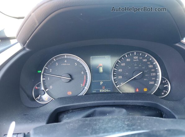 2T2JZMDA6NC353534 2022 LEXUS RX Blue Вид щитка приладів