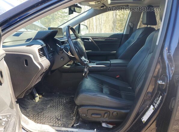 2T2JZMDA6NC353534 2022 LEXUS RX Blue Вид салону спереду