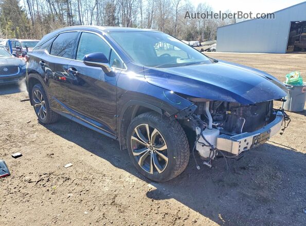 2T2JZMDA6NC353534 2022 LEXUS RX Blue Передня права чверть