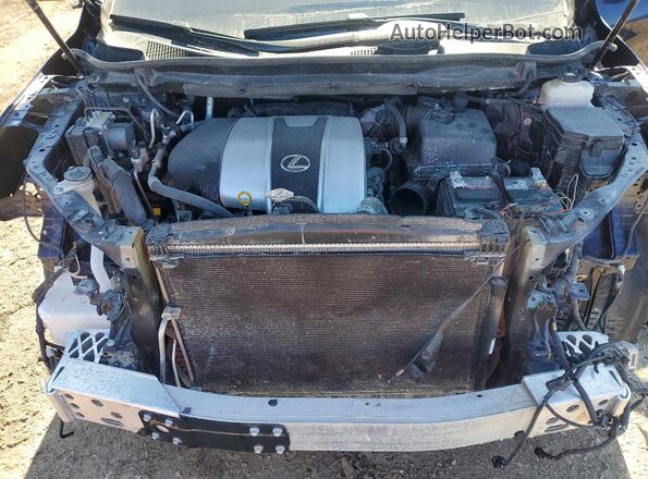 2T2JZMDA6NC353534 2022 LEXUS RX Blue Вид підкапотного простору