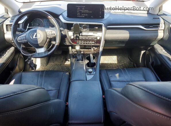 2T2JZMDA6NC353534 2022 LEXUS RX Blue Вид панелі приладів