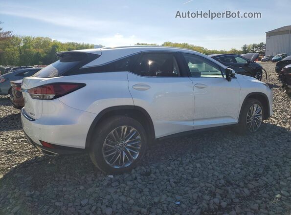 2T2JZMDA8NC319711 2022 LEXUS RX White Задня права чверть